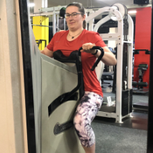Aimee, World Health andFitness Gym, Invercargill